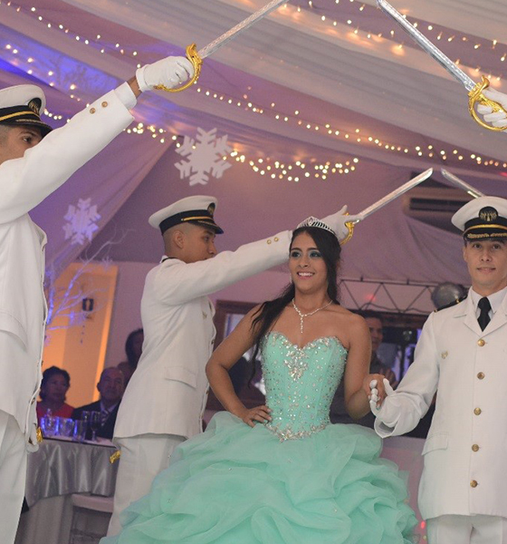 Salón para 15 años en Cali
